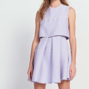 Brand NEW Sandro pearl mini dress
